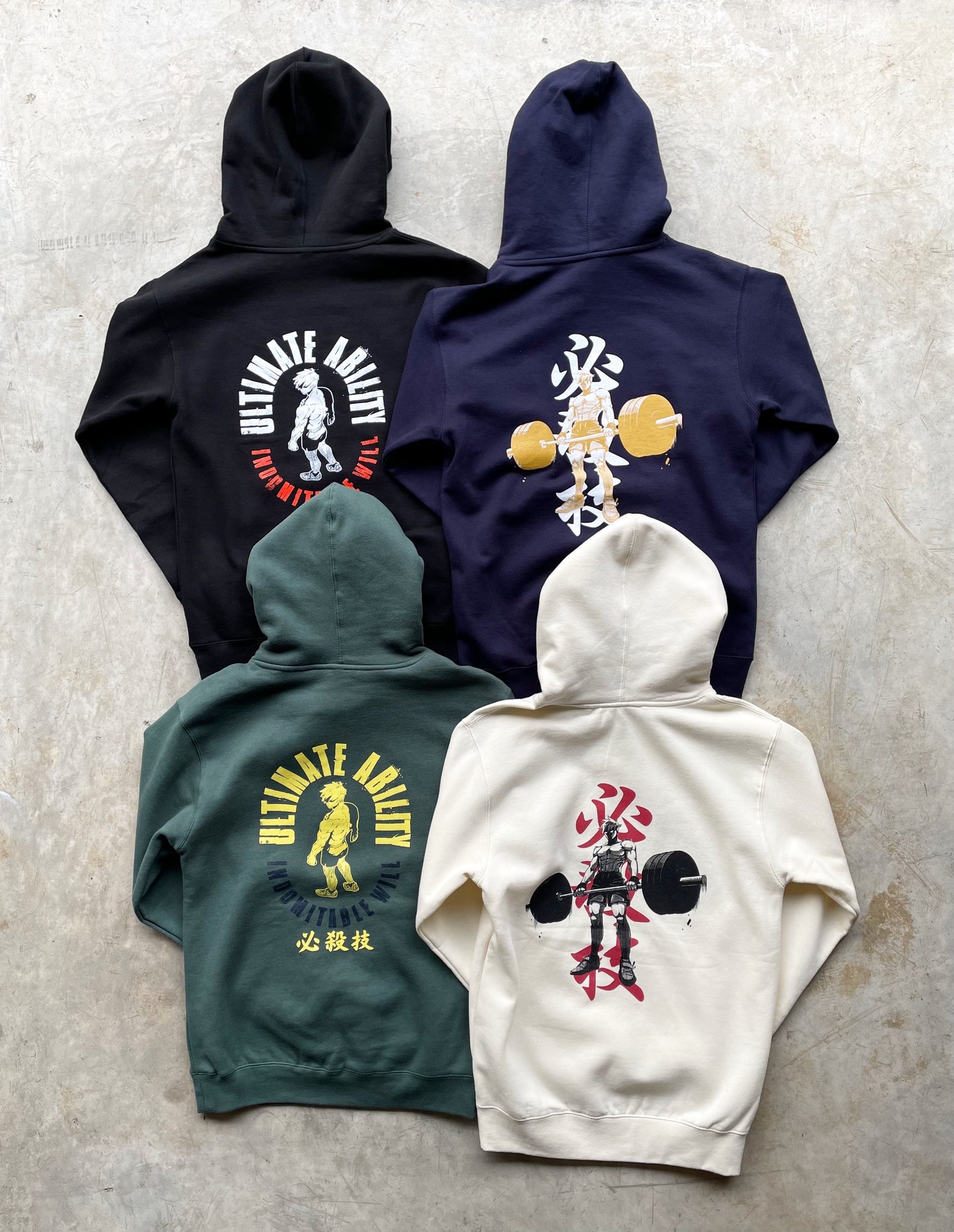 DEADLIFT HOODIE DARK - ABYSSAL BLUE