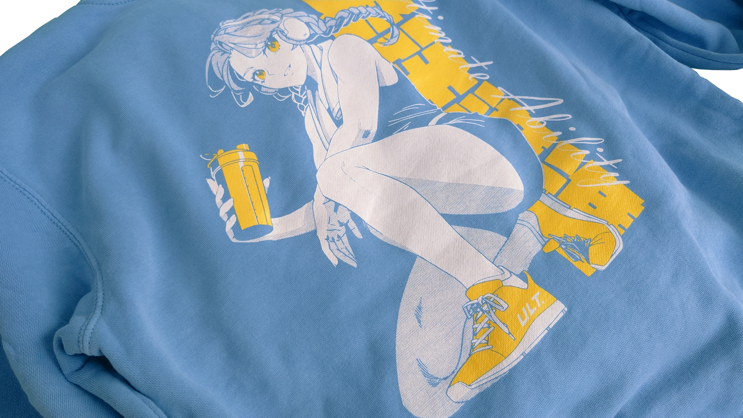 PROGRESSION CREWNECK - RAMUNE BLUE