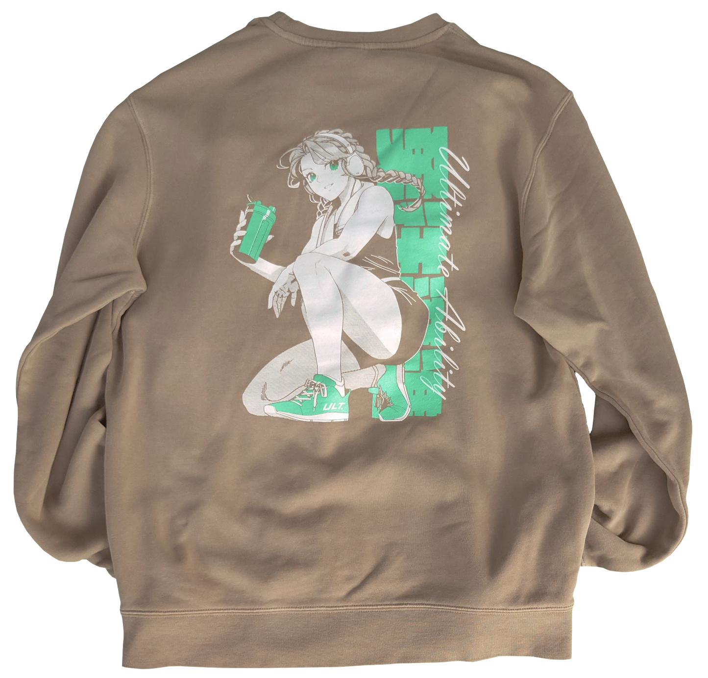 PROGRESSION CREWNECK - MATCHA LATTE TAN