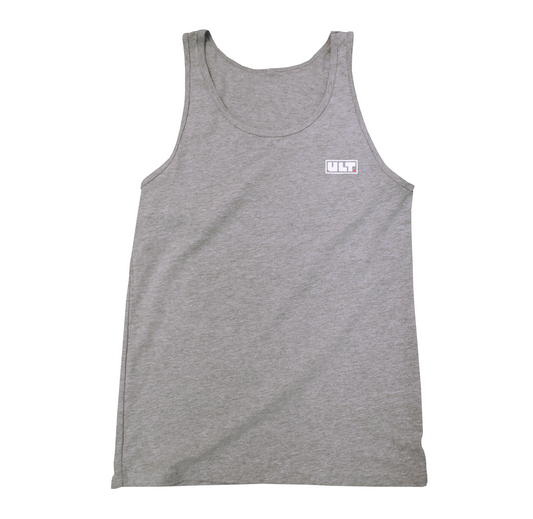 Ultimate Ability Plain Logo Tank Top Grey