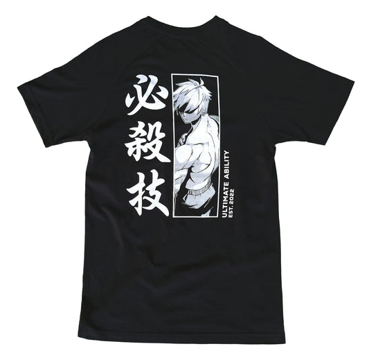 Anime Ultimate Ability Hissatsu T-Shirt Black